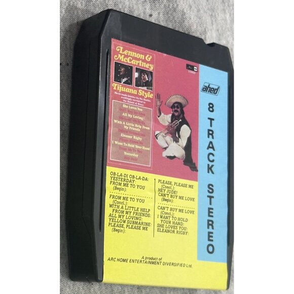 Lennon & McCartney ahed 8 Track Stereo Record Lebel - Picture 5 of 7